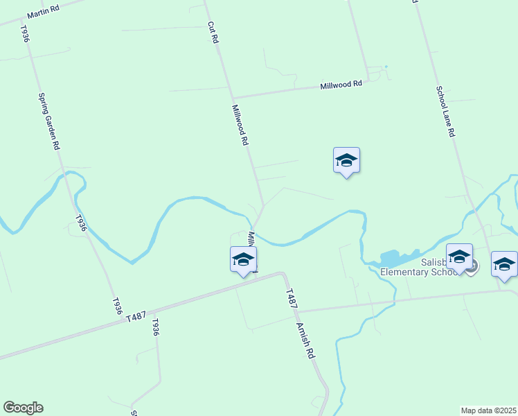 map of restaurants, bars, coffee shops, grocery stores, and more near 326 Millwood Road in Gap
