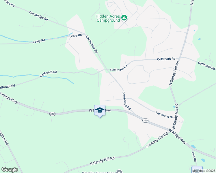 map of restaurants, bars, coffee shops, grocery stores, and more near 103 Farmington Lane in Coatesville