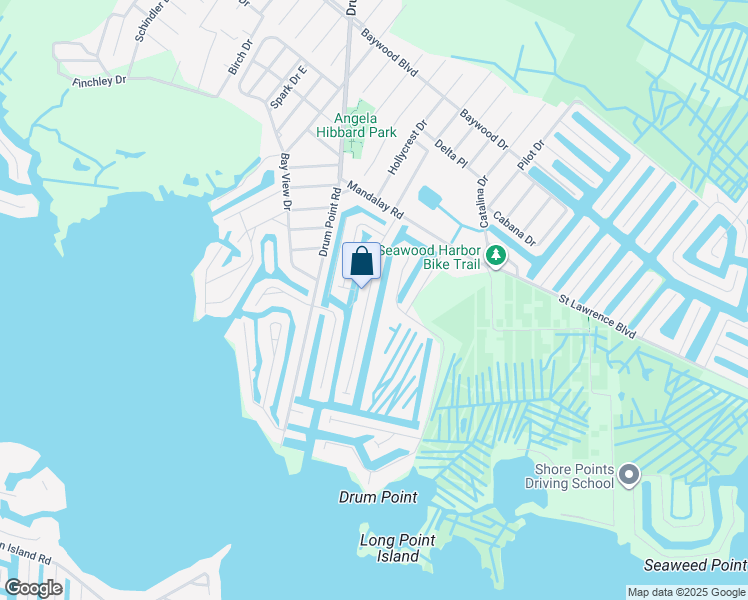 map of restaurants, bars, coffee shops, grocery stores, and more near 40 Meadow Point Drive in Brick Township