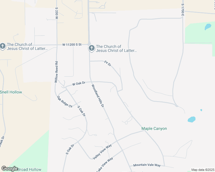 map of restaurants, bars, coffee shops, grocery stores, and more near 65 East Maple Drive in Woodland Hills