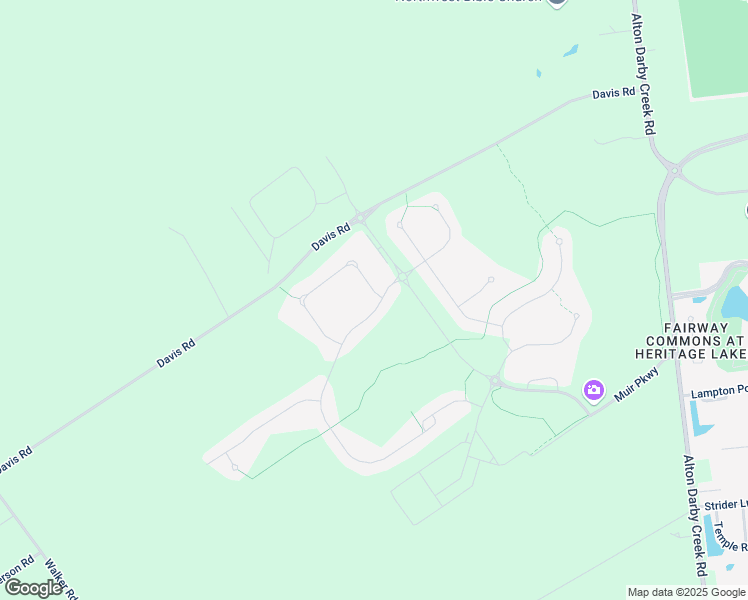 map of restaurants, bars, coffee shops, grocery stores, and more near 3569 Woodland Drive in Hilliard