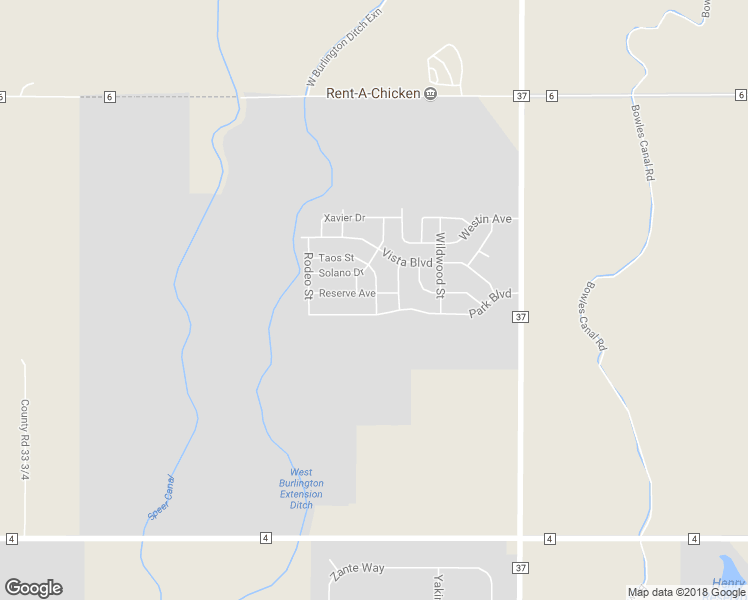 map of restaurants, bars, coffee shops, grocery stores, and more near 468 Reserve Avenue in Lochbuie