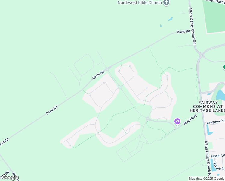 map of restaurants, bars, coffee shops, grocery stores, and more near 3569 Woodland Drive in Hilliard