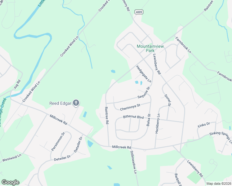 map of restaurants, bars, coffee shops, grocery stores, and more near 1100 Sequoia Street in York