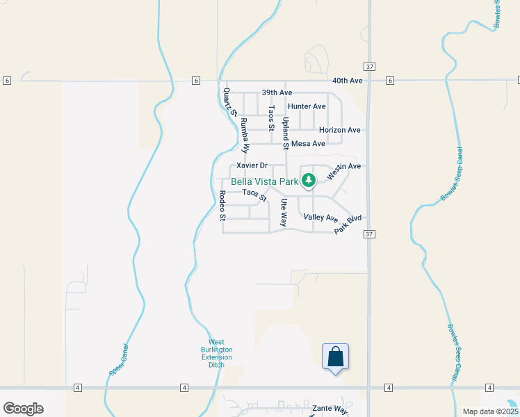 map of restaurants, bars, coffee shops, grocery stores, and more near 468 Reserve Avenue in Lochbuie