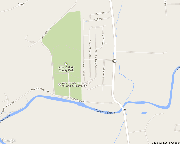 map of restaurants, bars, coffee shops, grocery stores, and more near 60 Silver Maple Court in Mount Wolf