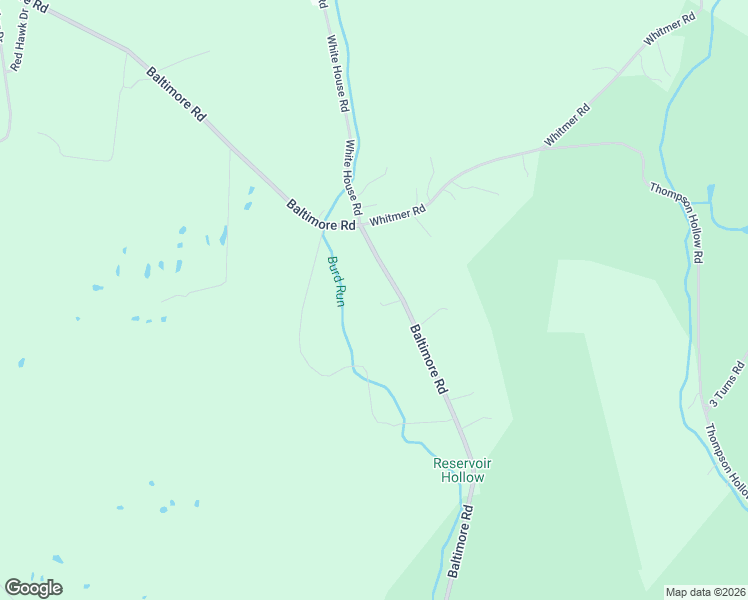 map of restaurants, bars, coffee shops, grocery stores, and more near 1327 Baltimore Road in Shippensburg