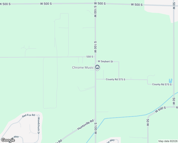 map of restaurants, bars, coffee shops, grocery stores, and more near 5641 County Road 100 West in Pendleton