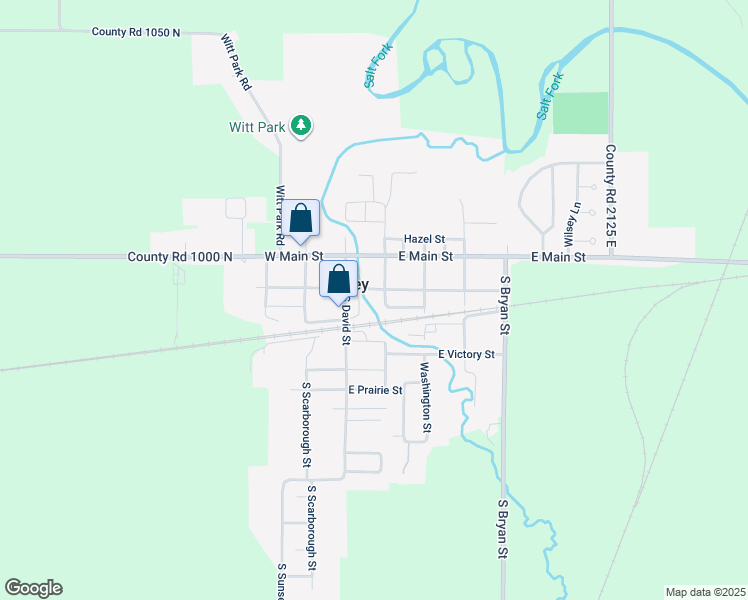map of restaurants, bars, coffee shops, grocery stores, and more near 210 David Street in Sidney