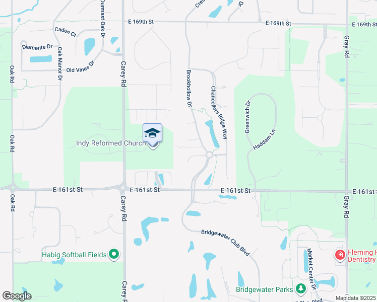 map of restaurants, bars, coffee shops, grocery stores, and more near 3736 Slippery Rock Court in Noblesville