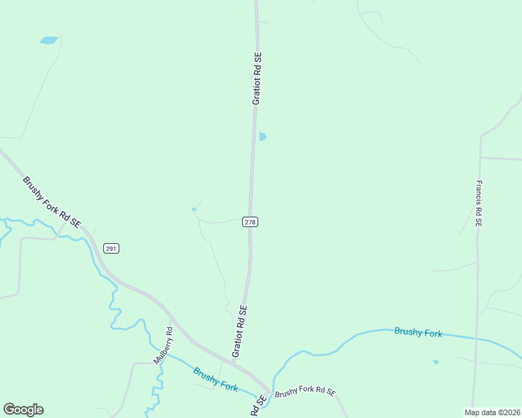 map of restaurants, bars, coffee shops, grocery stores, and more near 4455 Gratiot Road Southeast in Newark