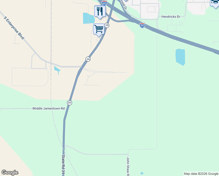 map of restaurants, bars, coffee shops, grocery stores, and more near 1133-1161 Highway 39 in Lebanon