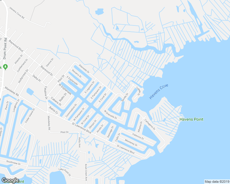 map of restaurants, bars, coffee shops, grocery stores, and more near 314 Alameda Drive in Brick