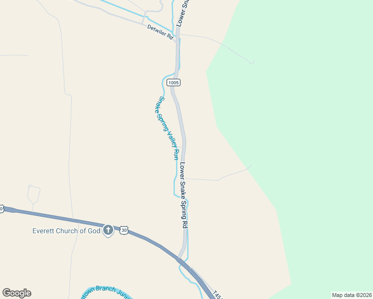 map of restaurants, bars, coffee shops, grocery stores, and more near 292 Lower Snake Spring Road in Everett