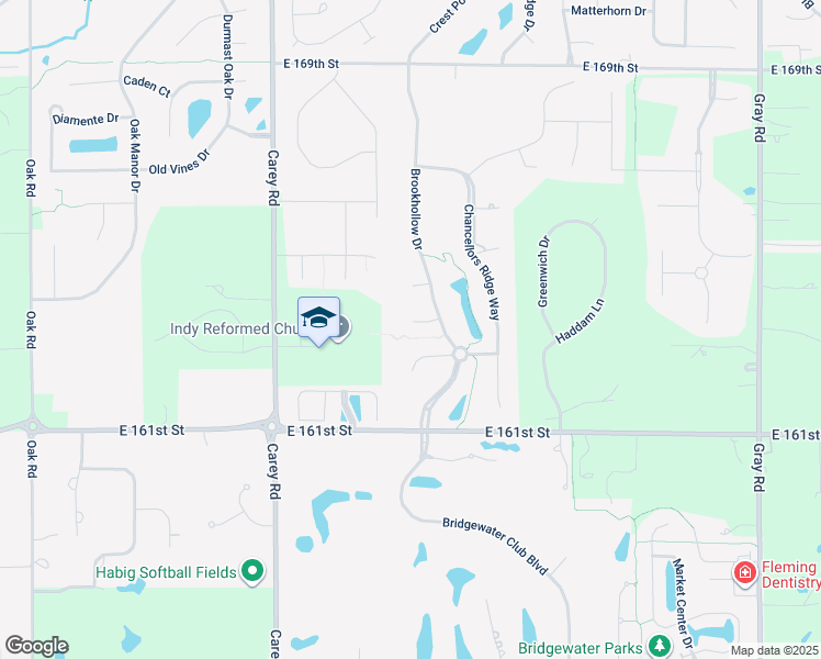 map of restaurants, bars, coffee shops, grocery stores, and more near 3736 Slippery Rock Court in Noblesville