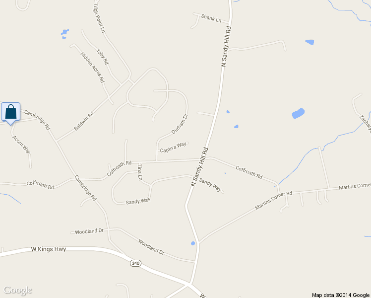 map of restaurants, bars, coffee shops, grocery stores, and more near 112 Captiva Way in Coatesville