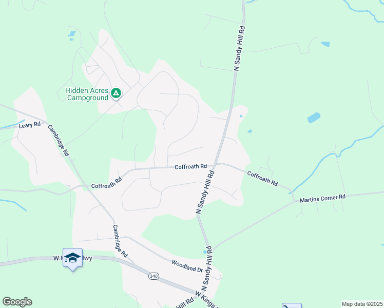 map of restaurants, bars, coffee shops, grocery stores, and more near 110 Captiva Way in Coatesville