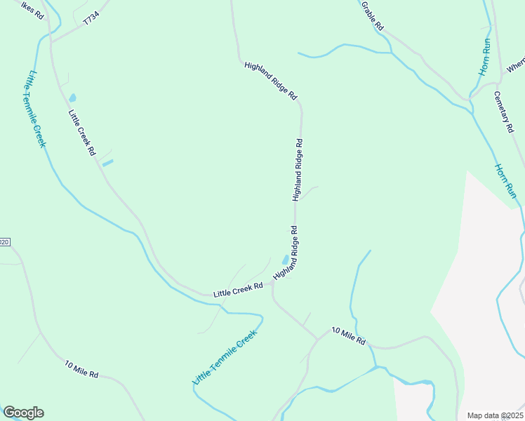 map of restaurants, bars, coffee shops, grocery stores, and more near 31 Highland Ridge Road in Marianna