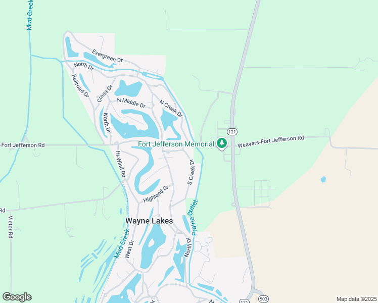 map of restaurants, bars, coffee shops, grocery stores, and more near 3629 South Creek Drive in Greenville