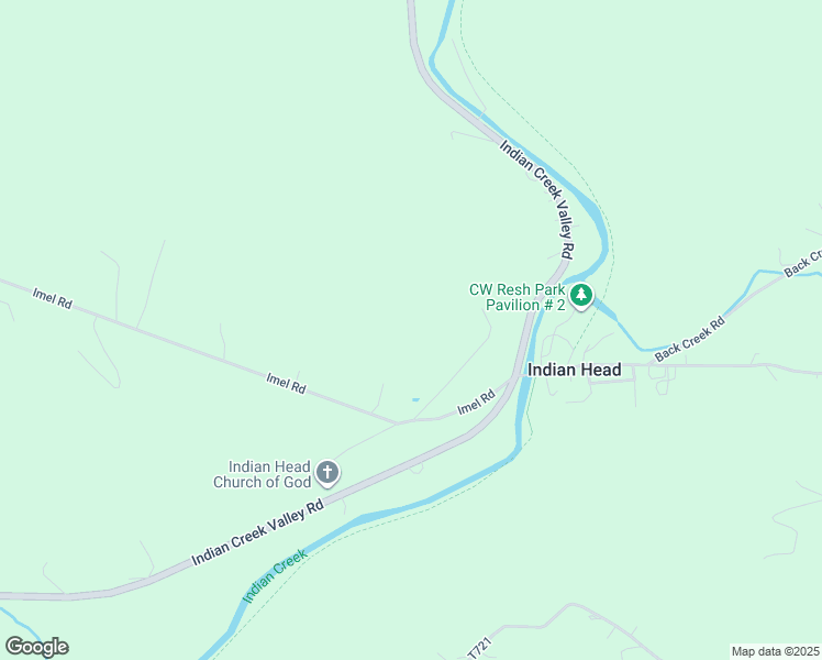 map of restaurants, bars, coffee shops, grocery stores, and more near 590 Imel Road in Normalville