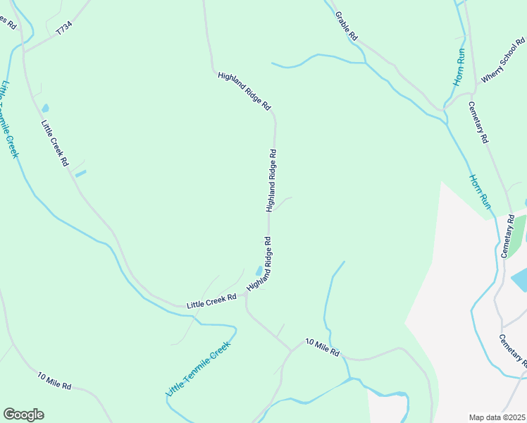 map of restaurants, bars, coffee shops, grocery stores, and more near 31 Highland Ridge Road in Marianna