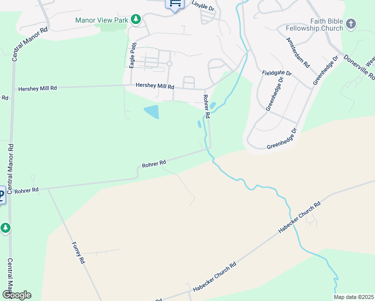 map of restaurants, bars, coffee shops, grocery stores, and more near 440 Rohrer Rd in Mountville