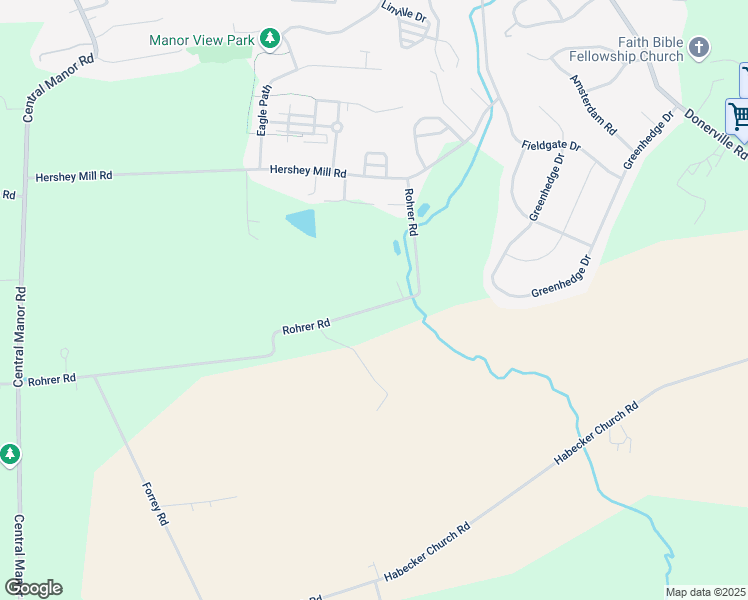 map of restaurants, bars, coffee shops, grocery stores, and more near 440 Rohrer Rd in Mountville