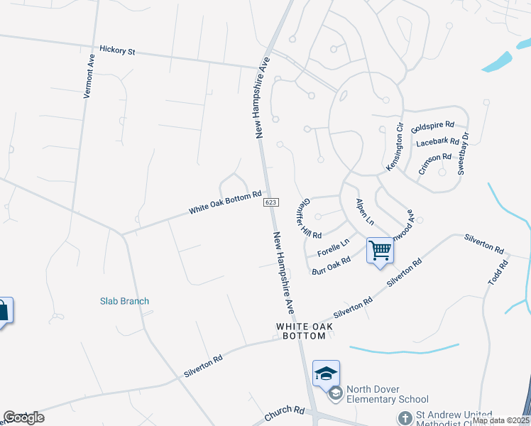 map of restaurants, bars, coffee shops, grocery stores, and more near 1886 New Hampshire Avenue in Toms River