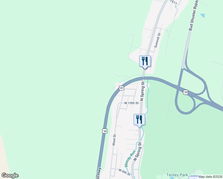 map of restaurants, bars, coffee shops, grocery stores, and more near 108 Price Lane in Everett