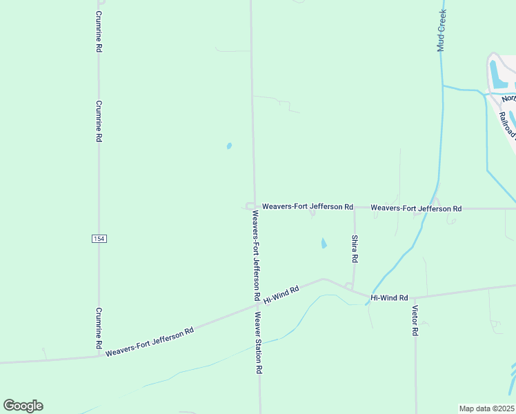map of restaurants, bars, coffee shops, grocery stores, and more near 3301 Weavers-Fort Jefferson Road in Greenville