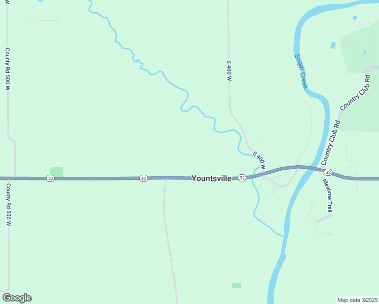 map of restaurants, bars, coffee shops, grocery stores, and more near 4430 Indiana 32 in Crawfordsville