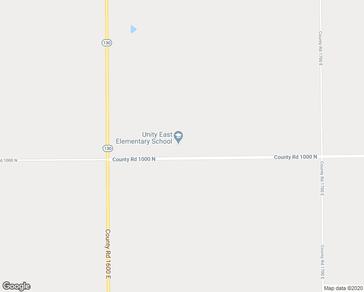 map of restaurants, bars, coffee shops, grocery stores, and more near 1638 County Road 1000 North in Philo