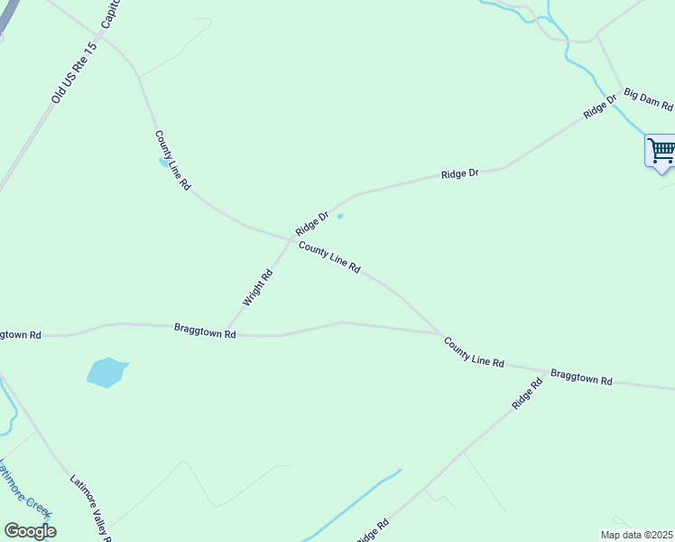 map of restaurants, bars, coffee shops, grocery stores, and more near 134 County Line Road in Dillsburg