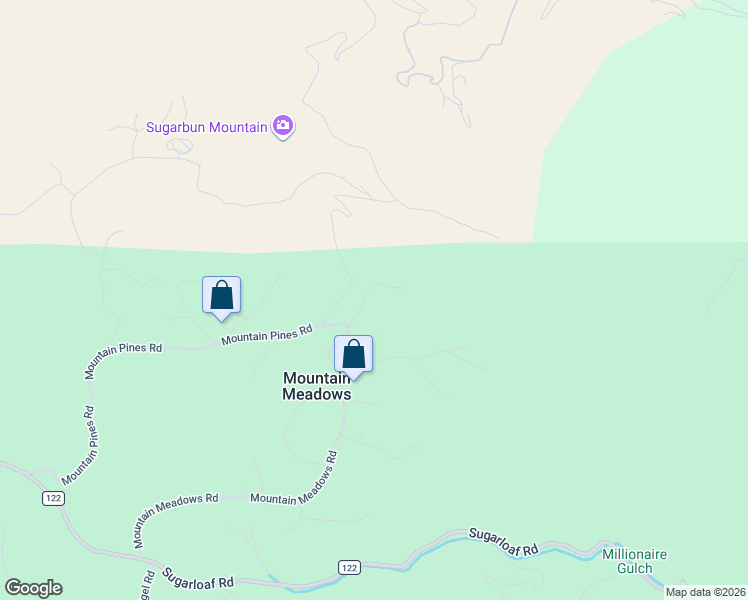 map of restaurants, bars, coffee shops, grocery stores, and more near 926 Mountain Meadows Road in Boulder