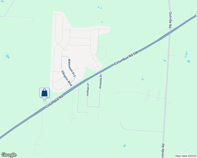 map of restaurants, bars, coffee shops, grocery stores, and more near 21 Ellington Commons Lane in Granville