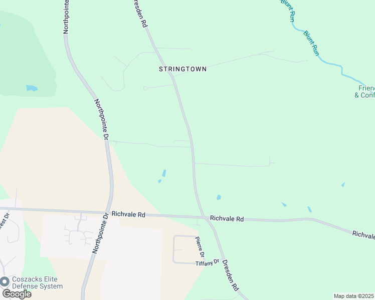 map of restaurants, bars, coffee shops, grocery stores, and more near 5730 Dresden Road in Zanesville