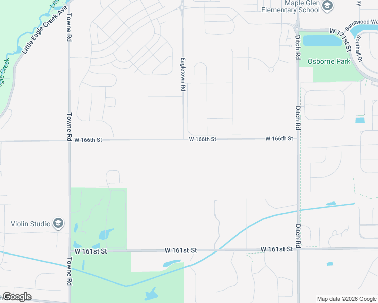map of restaurants, bars, coffee shops, grocery stores, and more near 1839 West 166th Street in Westfield