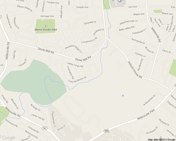 map of restaurants, bars, coffee shops, grocery stores, and more near 516 Brandywine Road in Lancaster