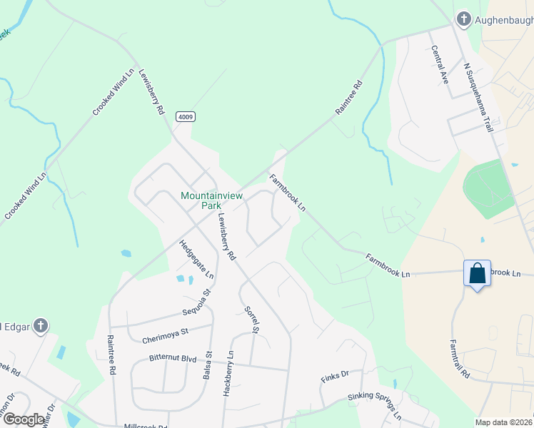 map of restaurants, bars, coffee shops, grocery stores, and more near 3433 Sonoma Ln in York