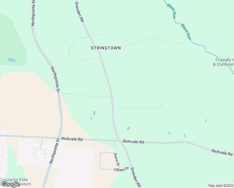 map of restaurants, bars, coffee shops, grocery stores, and more near 5730 Dresden Road in Zanesville