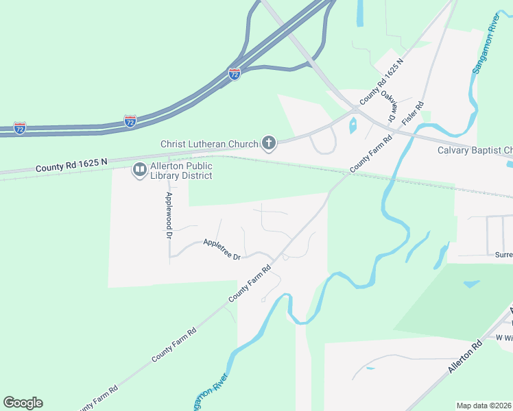 map of restaurants, bars, coffee shops, grocery stores, and more near 2015 Jonathon Drive in Monticello
