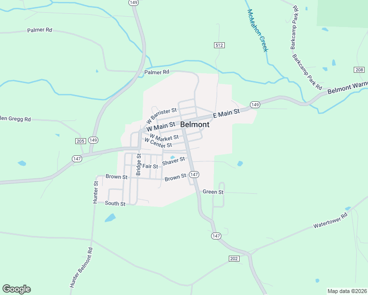 map of restaurants, bars, coffee shops, grocery stores, and more near 312 Jefferson Street in Belmont