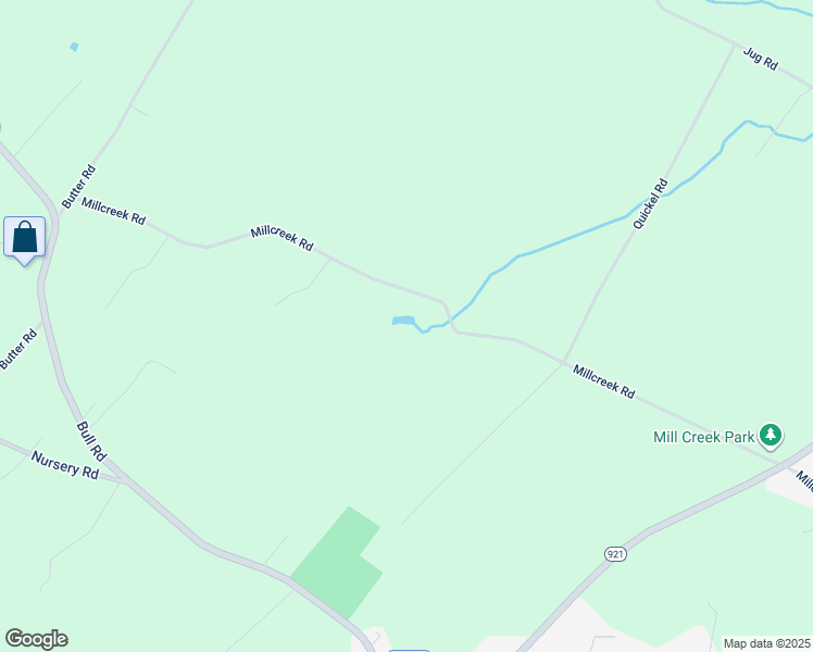 map of restaurants, bars, coffee shops, grocery stores, and more near 2340 Mill Creek Road in Dover