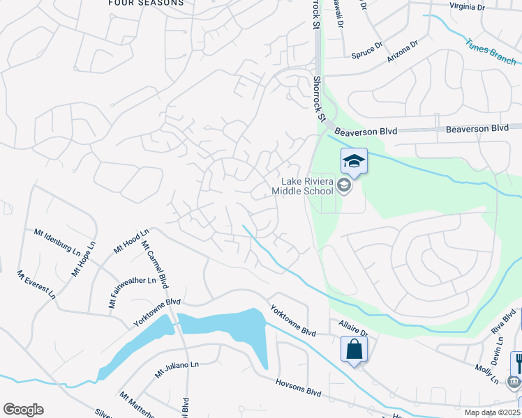 map of restaurants, bars, coffee shops, grocery stores, and more near 998A Argyll Circle in Lakewood Township