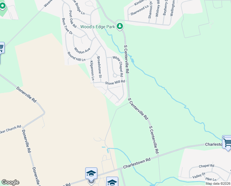 map of restaurants, bars, coffee shops, grocery stores, and more near 702 Stone Creek Road in Lancaster