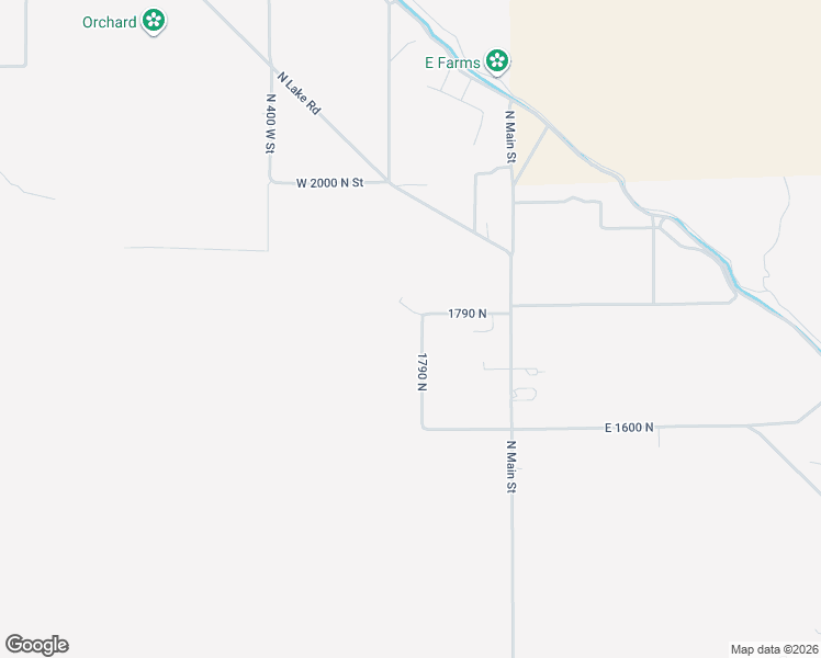 map of restaurants, bars, coffee shops, grocery stores, and more near 1769 North 150 West in Genola