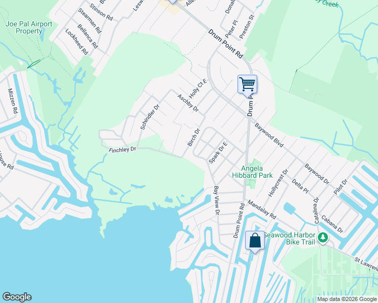 map of restaurants, bars, coffee shops, grocery stores, and more near 88 Woodland Drive in Brick Township