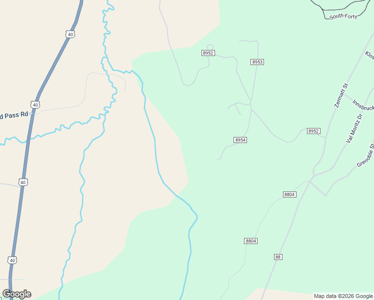 map of restaurants, bars, coffee shops, grocery stores, and more near 267 County Road in Granby