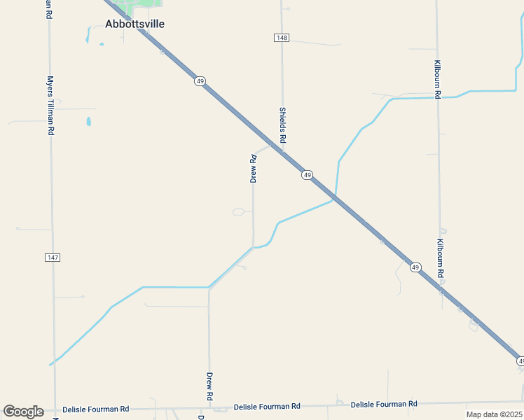 map of restaurants, bars, coffee shops, grocery stores, and more near 3863 Drew Road in Arcanum