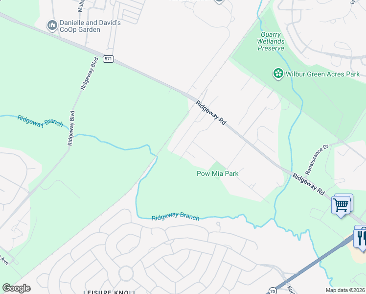 map of restaurants, bars, coffee shops, grocery stores, and more near 10 Etty Court in Manchester Township